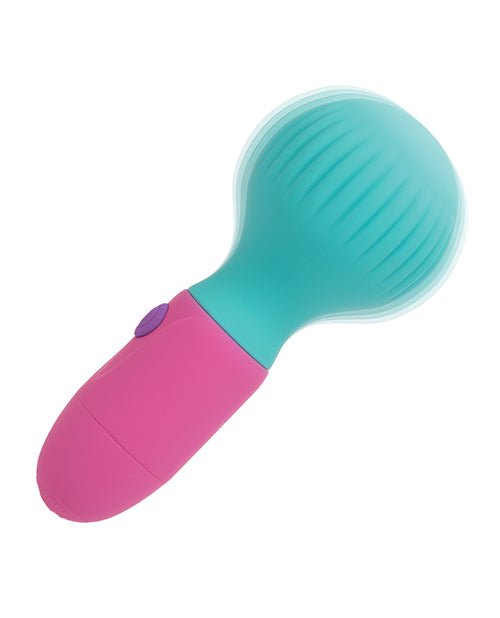Naughty Bits to the Max Vibrating Wand - Multicolor | Shop Lowest Prices at Funlove.com