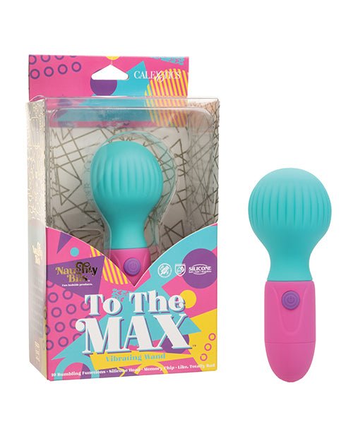 Naughty Bits to the Max Vibrating Wand - Multicolor | Shop Lowest Prices at Funlove.com