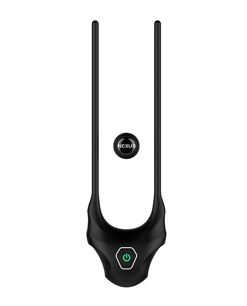 Nexus Forge Single Lasso Vibrating Cock Ring - Black | Shop Lowest Prices at Funlove.com