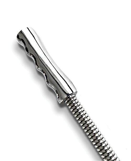 Nixie Flaming Heart Riding Crop - Silver | Shop Lowest Prices at Funlove.com