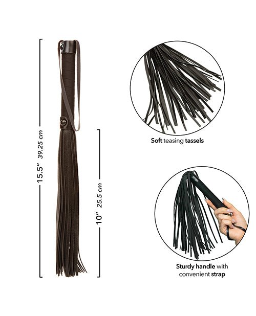 Nocturnal Collection Flogger - Black | Shop Lowest Prices at Funlove.com