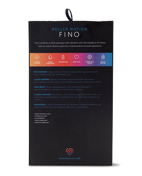 Nu Sensuelle Fino Roller Motion Plug | Shop Lowest Prices at Funlove.com