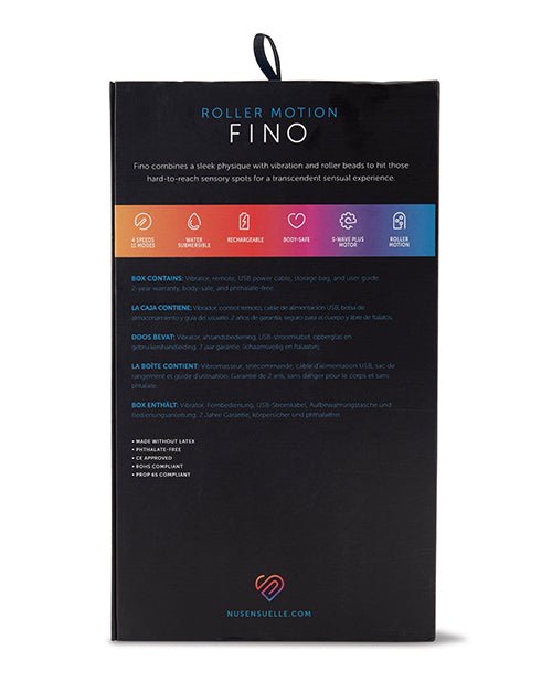 Nu Sensuelle Fino Roller Motion Plug - Navy Blue | Shop Lowest Prices at Funlove.com