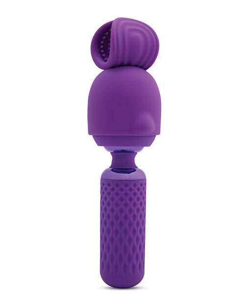 Nu Sensuelle Harlow Mini Wand with Masturbator Attachment | Shop Lowest Prices at Funlove.com