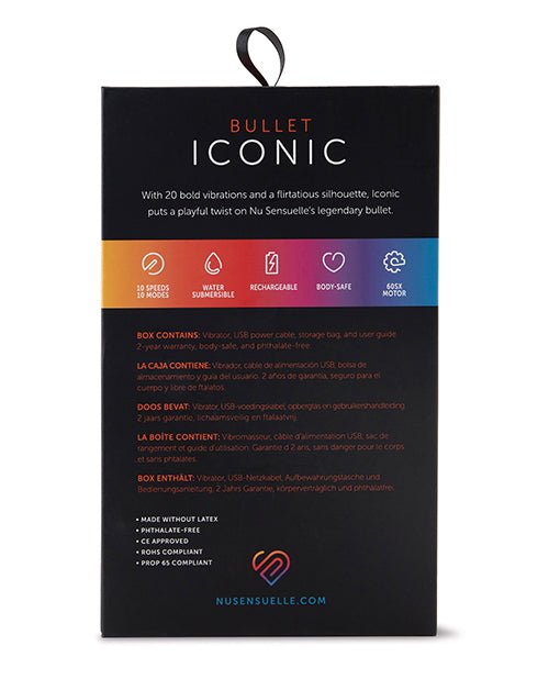 Nu Sensuelle Iconic Bullet - Deep Purple | Shop Lowest Prices at Funlove.com