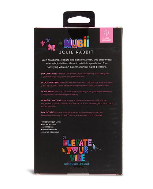 Nu Sensuelle Jolie Nubii Warming Mini Rabbit | Shop Lowest Prices at Funlove.com