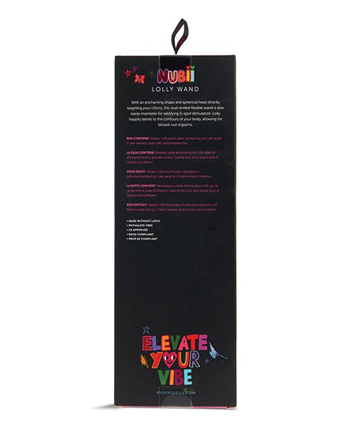 Nu Sensuelle Lolly Double - ended Flexible Nubii Wand | Shop Lowest Prices at Funlove.com