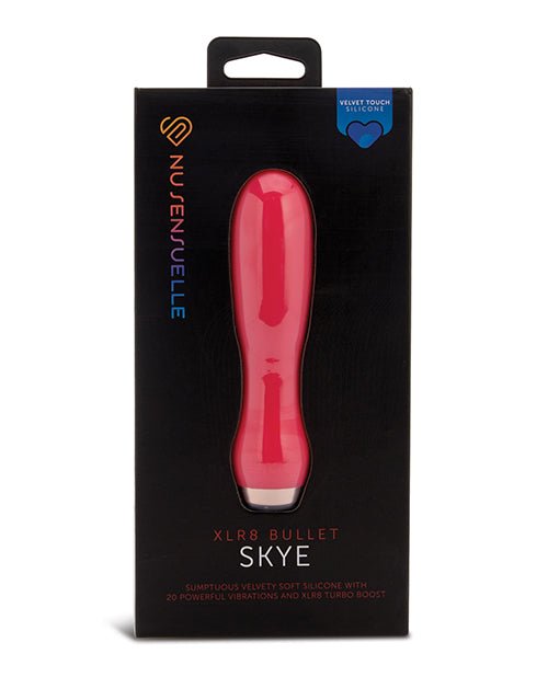 Nu Sensuelle Skye Velvet Touch Vibe - Hot Pink | Shop Lowest Prices at Funlove.com
