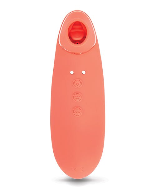 Nu Sensuelle Trinitii Tongue Vibe - Coral | Shop Lowest Prices at Funlove.com