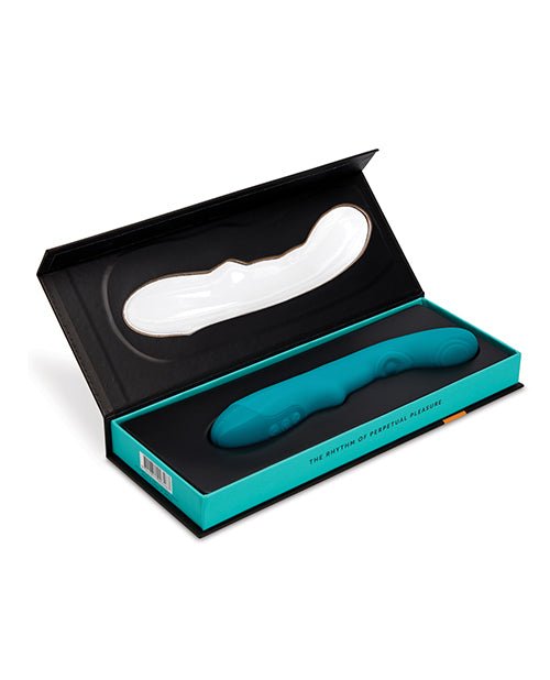 Nu Sensuelle Vivi Double Tapping Vibe - Emerald Green | Shop Lowest Prices at Funlove.com