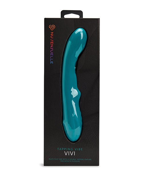 Nu Sensuelle Vivi Double Tapping Vibe - Emerald Green | Shop Lowest Prices at Funlove.com