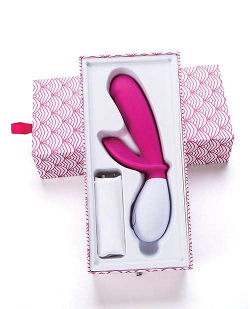 OhMiBod Lovelife Snuggle Dual Stimulation Vibe - Pink | Shop Lowest Prices at Funlove.com