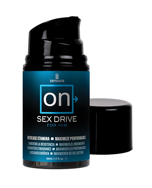 ON for Him Sex Drive Cream - 1.7 oz Bottle | Shop Lowest Prices at Funlove.com