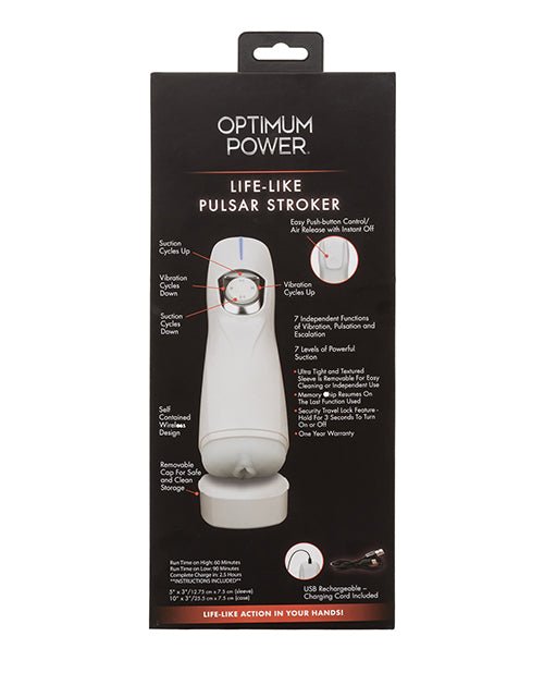 Optimum Power Lifelike Pulsar Stroker Masturbator | Shop Lowest Prices at Funlove.com