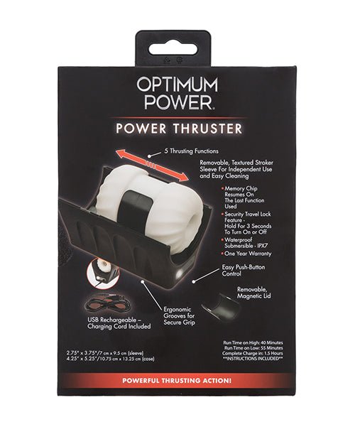 Optimum Power Power Thruster Masturbator | Shop Lowest Prices at Funlove.com