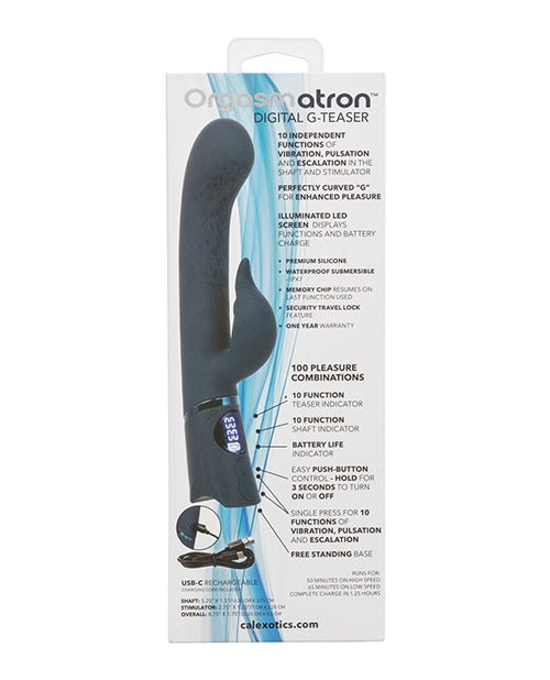 Orgasmatron Digital G - Teaser Vibrator - Blue | Shop Lowest Prices at Funlove.com