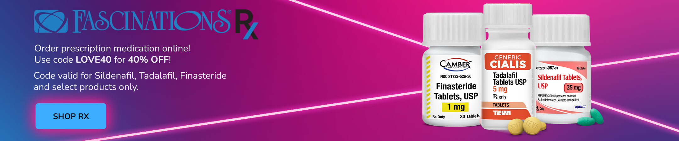 40% Off RX at Fascinations!