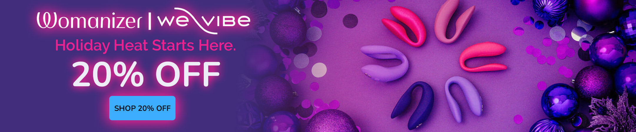 Shop 20% off Womanizer & We-vibe at funlove.com!
