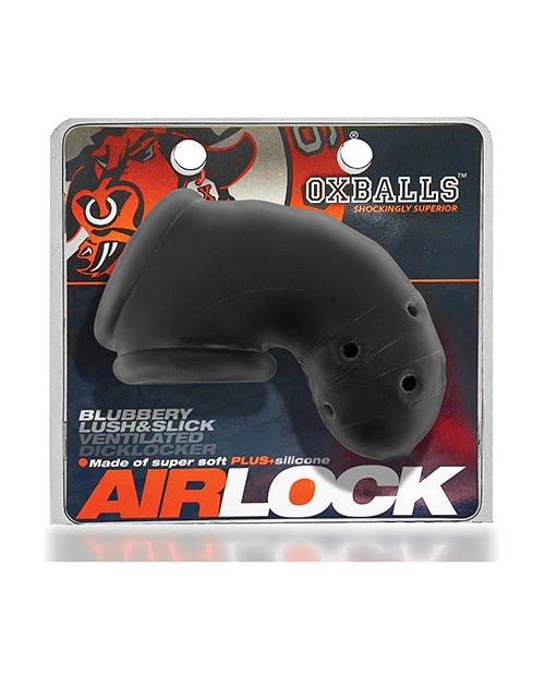 Oxballs Airlock Air - Lite Vented Chastity - Black Ice | Shop Lowest Prices at Funlove.com