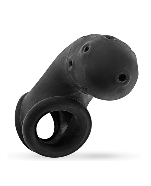 Oxballs Airlock Air - Lite Vented Chastity - Black Ice | Shop Lowest Prices at Funlove.com