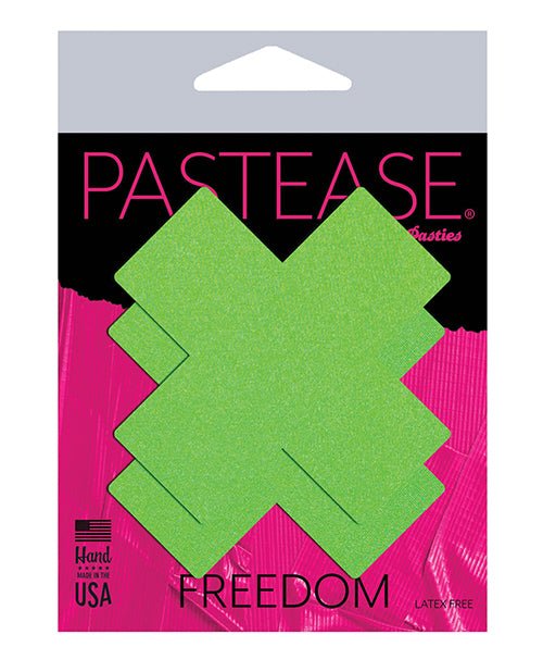 Pastease Basic Plus X Black Light Reactive - Neon O/s | Shop Lowest Prices at Funlove.com