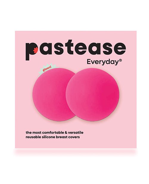 Pastease HALOS Silicone Nipple Covers w/Travel Box - Neon Pink A - C Cup 10 or More Uses | Shop Lowest Prices at Funlove.com