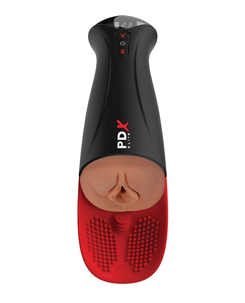 PDX Elite Fuck - O - Matic Pro XL Pussy Stroker - Brown | Shop Lowest Prices at Funlove.com