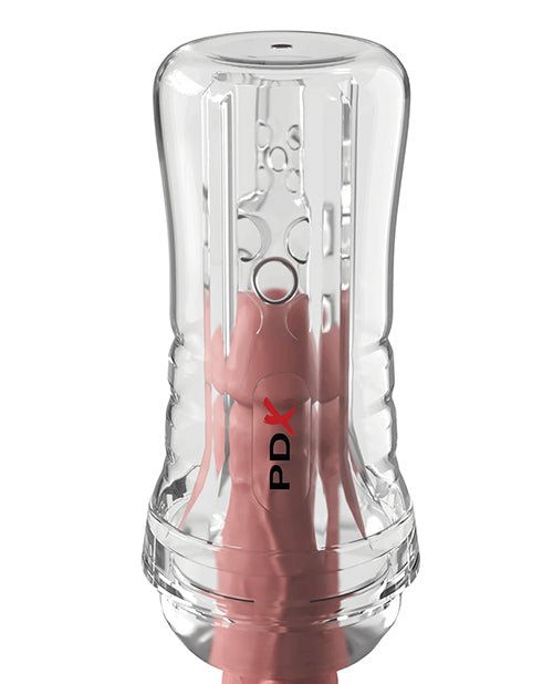 PDX Elite ViewTube See - Thru EZ - Grip Stroker - Clear | Shop Lowest Prices at Funlove.com