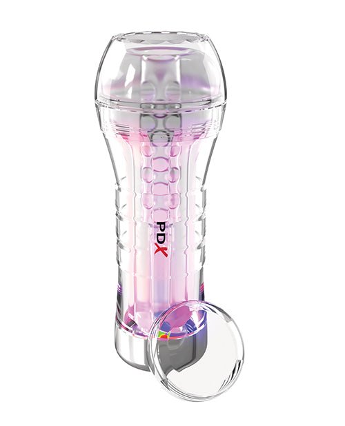 PDX Elite ViewTube XXL See - Thru EZ - Grip LED Stroker - Clear | Shop Lowest Prices at Funlove.com