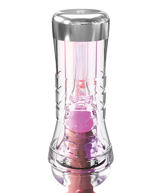 PDX Elite ViewTube XXL See - Thru EZ - Grip LED Stroker - Clear | Shop Lowest Prices at Funlove.com