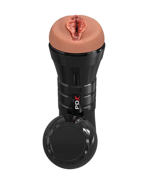 PDX Extreme Wet Pussies Super Luscious Lips XXL Stroker - Brown | Shop Lowest Prices at Funlove.com