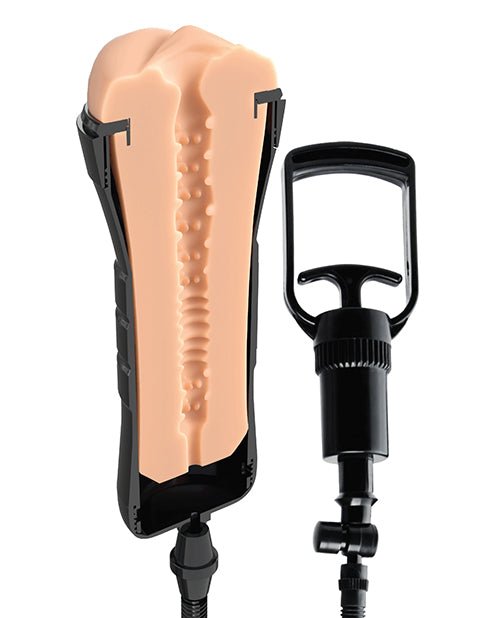 PDX Extreme Wet Pussies Super Sucker XXL Stroker - Light | Shop Lowest Prices at Funlove.com