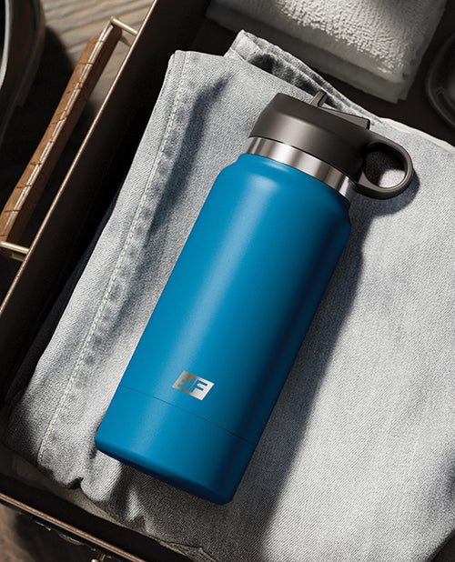 PDX Plus Fuck Flask Private Pleaser Stroker - Brown/Blue | Shop Lowest Prices at Funlove.com