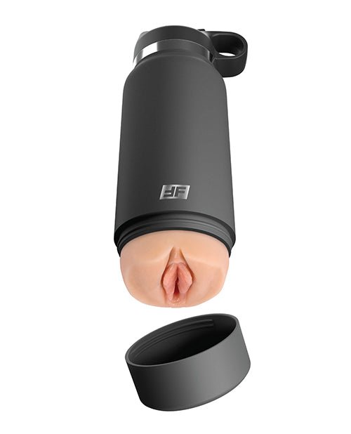 PDX Plus Fuck Flask Secret Delight Stroker - Light/Grey | Shop Lowest Prices at Funlove.com