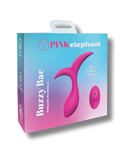 Pink Elephant Buzzy Bae Rechargeable Vibe w/Remote | Shop Lowest Prices at Funlove.com