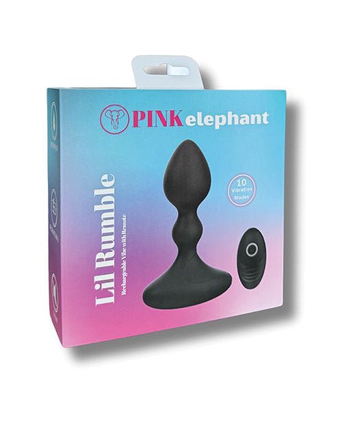 Pink Elephant Lil Rumble Rechargeable Vibe w/Remote | Shop Lowest Prices at Funlove.com