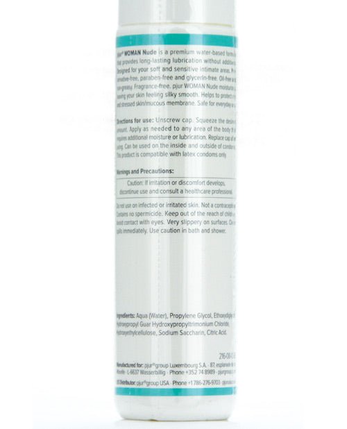 Pjur Woman Nude Water Based Personal Lubricant - 100 Ml | Shop Lowest Prices at Funlove.com