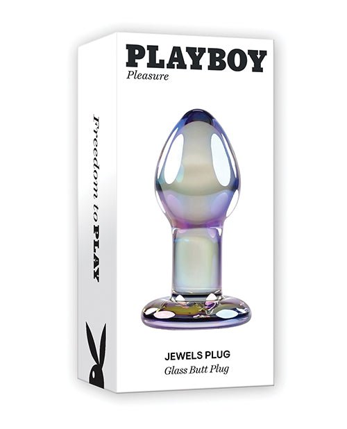 Play Boy Pleasure Jewels Butt Plug - Clear | Shop Lowest Prices at Funlove.com