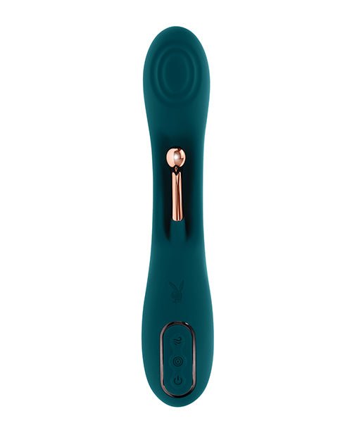 Playboy Pleasure Aurelie G - Spot Vibrator - Teal | Shop Lowest Prices at Funlove.com