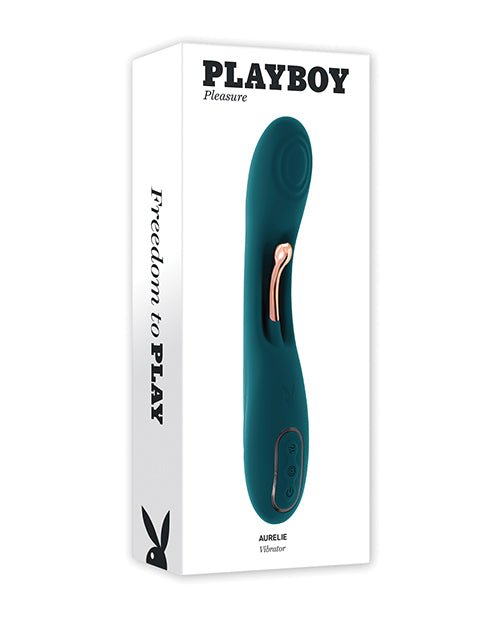 Playboy Pleasure Aurelie G - Spot Vibrator - Teal | Shop Lowest Prices at Funlove.com