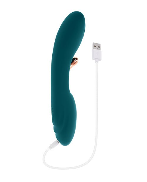 Playboy Pleasure Aurelie G - Spot Vibrator - Teal | Shop Lowest Prices at Funlove.com