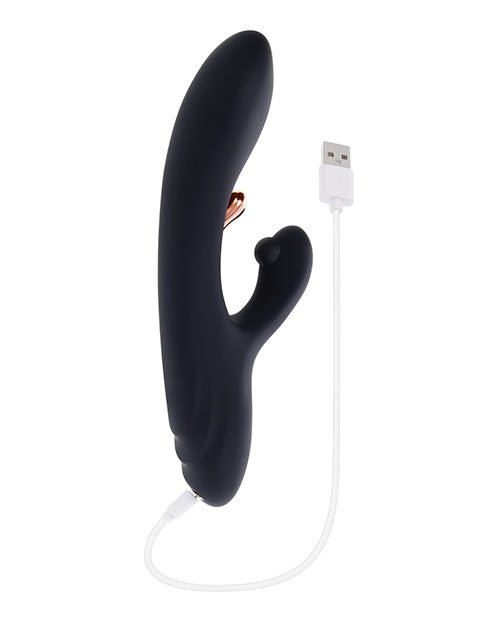 Playboy Pleasure Aureus Dual G - Spot Vibrator - Black | Shop Lowest Prices at Funlove.com