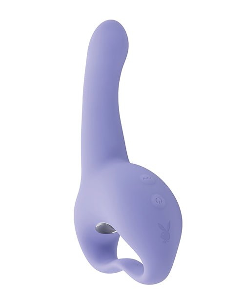 Playboy Pleasure Nice to Meet You Rabbit Vibrator - Lavender | Shop Lowest Prices at Funlove.com