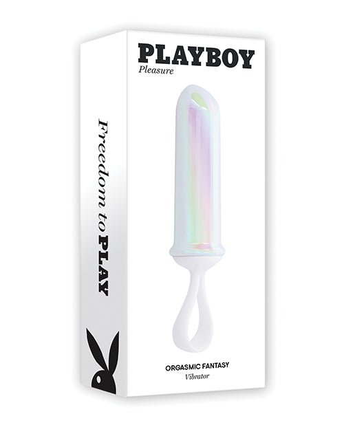 Playboy Pleasure Orgasmic Fantasy Bullet - White | Shop Lowest Prices at Funlove.com