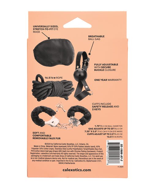 Pleasure Kits Explorer Collection - Black | Shop Lowest Prices at Funlove.com