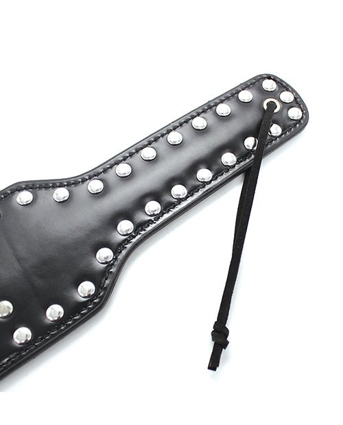 Plesur Cut - Out Heart w/Studs Paddle - Black | Shop Lowest Prices at Funlove.com