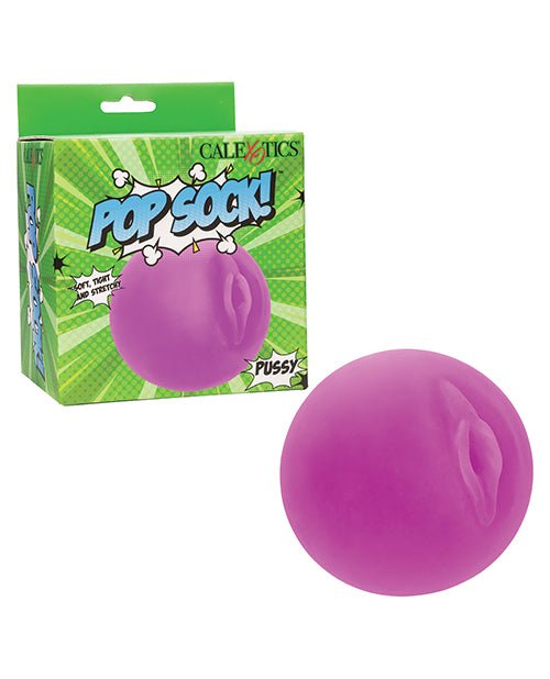 Pop Sock! Pussy Ball Masturbator - Purple | Shop Lowest Prices at Funlove.com