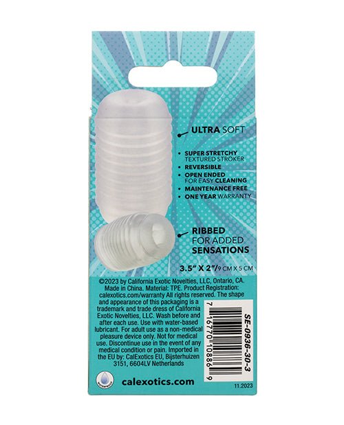 Pop Sock Ribbed Masturbator | Shop Lowest Prices at Funlove.com