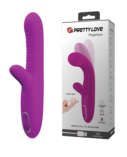 Pretty Love Angelique Come Hither Rabbit - Fuchsia | Shop Lowest Prices at Funlove.com