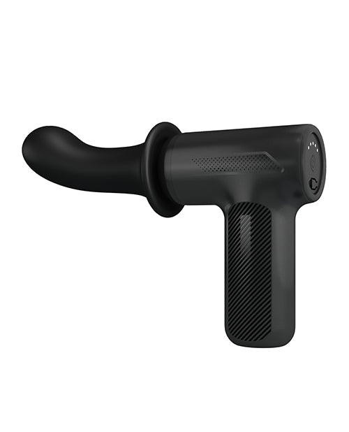 Pretty Love DJ Doctor Thrusting Gun Massager - Black | Shop Lowest Prices at Funlove.com